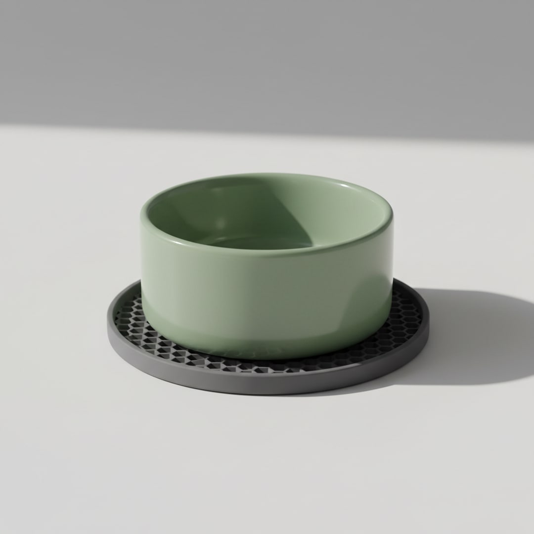 Ceramic Pet Bowl, Non-Slip — Best Bazaar