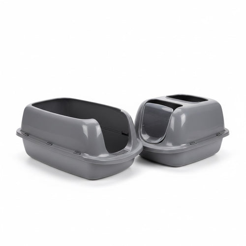 Cat Litter Box with Fully Removable Hood, 55 × 40 cm